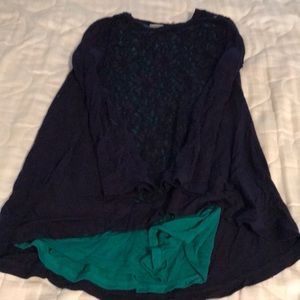 A cute blue and green shirt